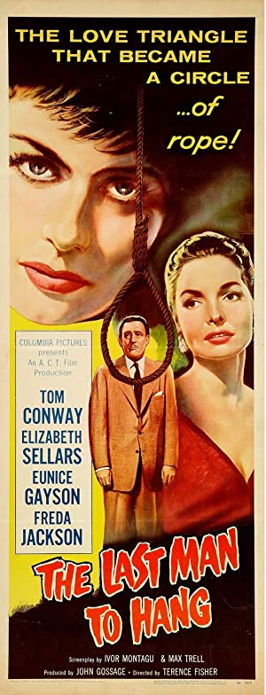 The Last Man to Hang (1956) starring Tom Conway on DVD on DVD